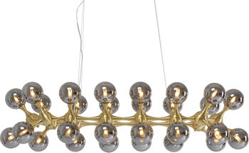 Hängeleuchte Atomic Balls Brass 140cm – Grafik-1.