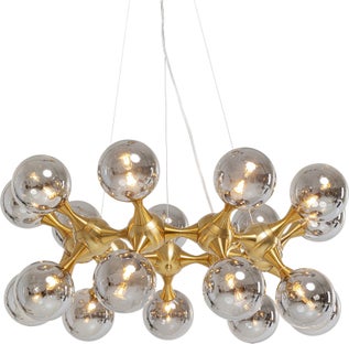 Hängeleuchte Atomic Balls Brass Ø74cm – Grafik-1.