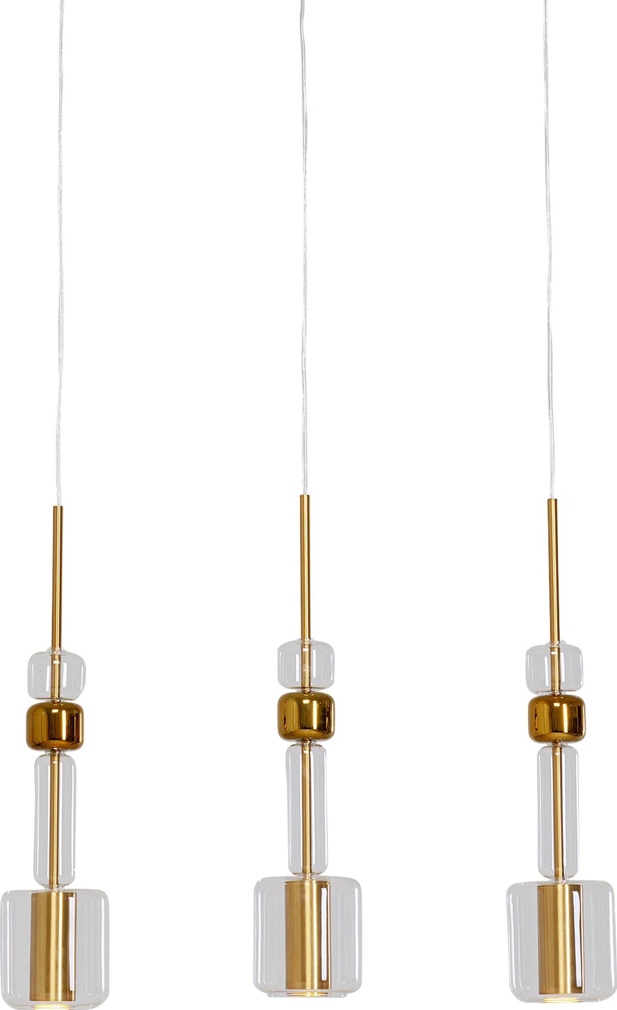 Hängeleuchte Candy Bar Gold 70cm – Grafik-1.