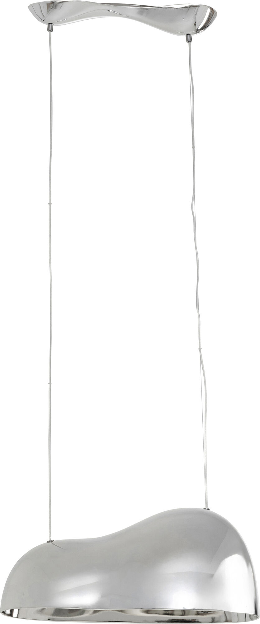 Hängeleuchte Cloud Beam Double Silber 70cm – Grafik-1.