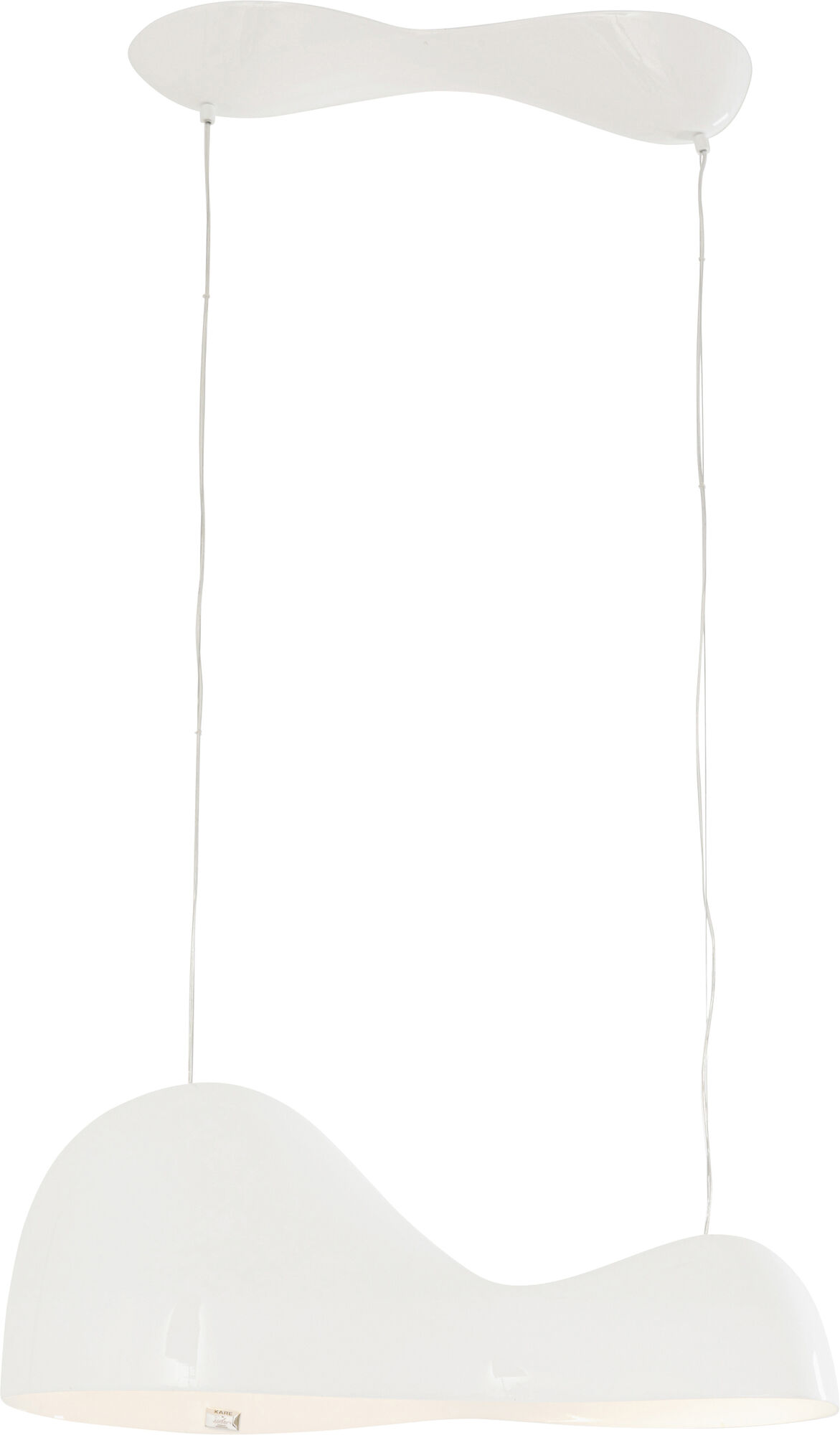 Hängeleuchte Cloud Beam Double Weiß 100cm – Grafik-1.