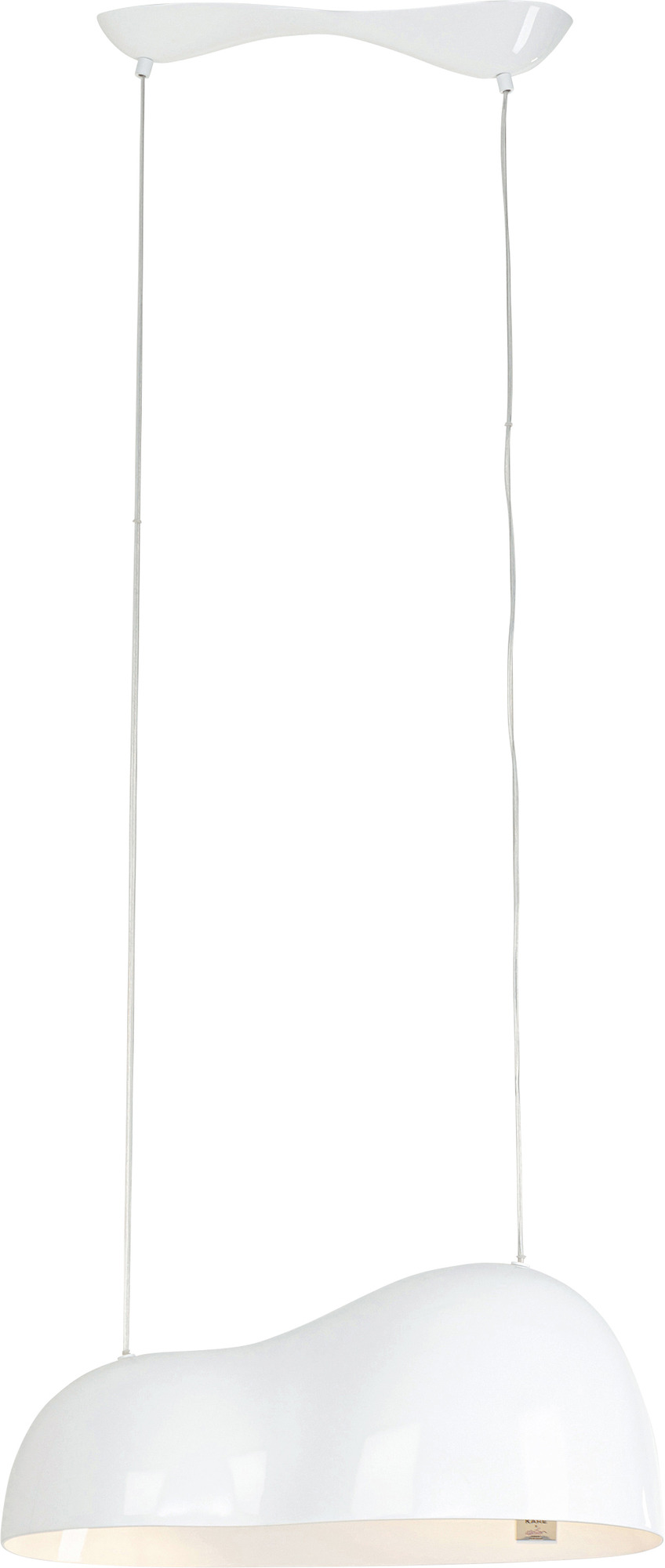 Hängeleuchte Cloud Beam Double Weiß 70cm