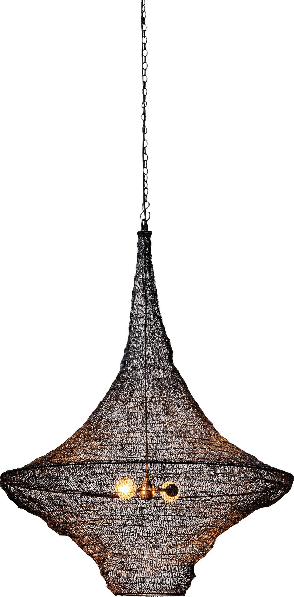 Hängeleuchte Cocoon Schwarz Ø89cm – Grafik-1.