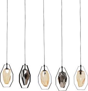 Hängeleuchte Diamond Fever Dining Schwarz 110cm – Grafik-1.