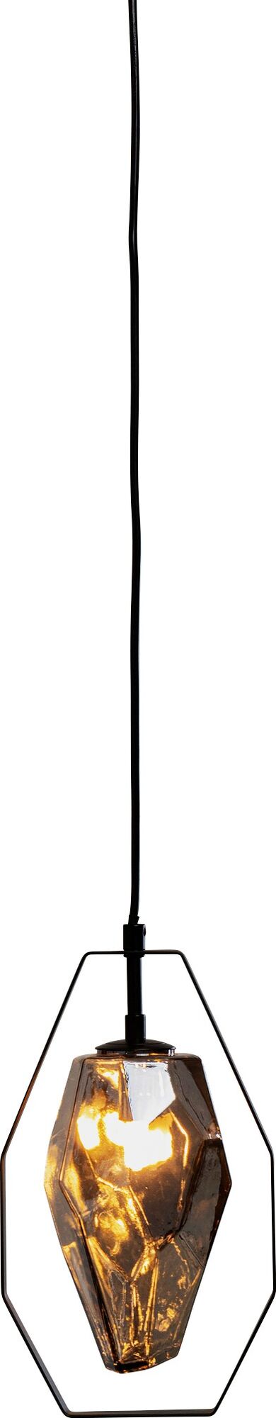 Hängeleuchte Diamond Fever Dining Schwarz 17cm – Grafik-1.