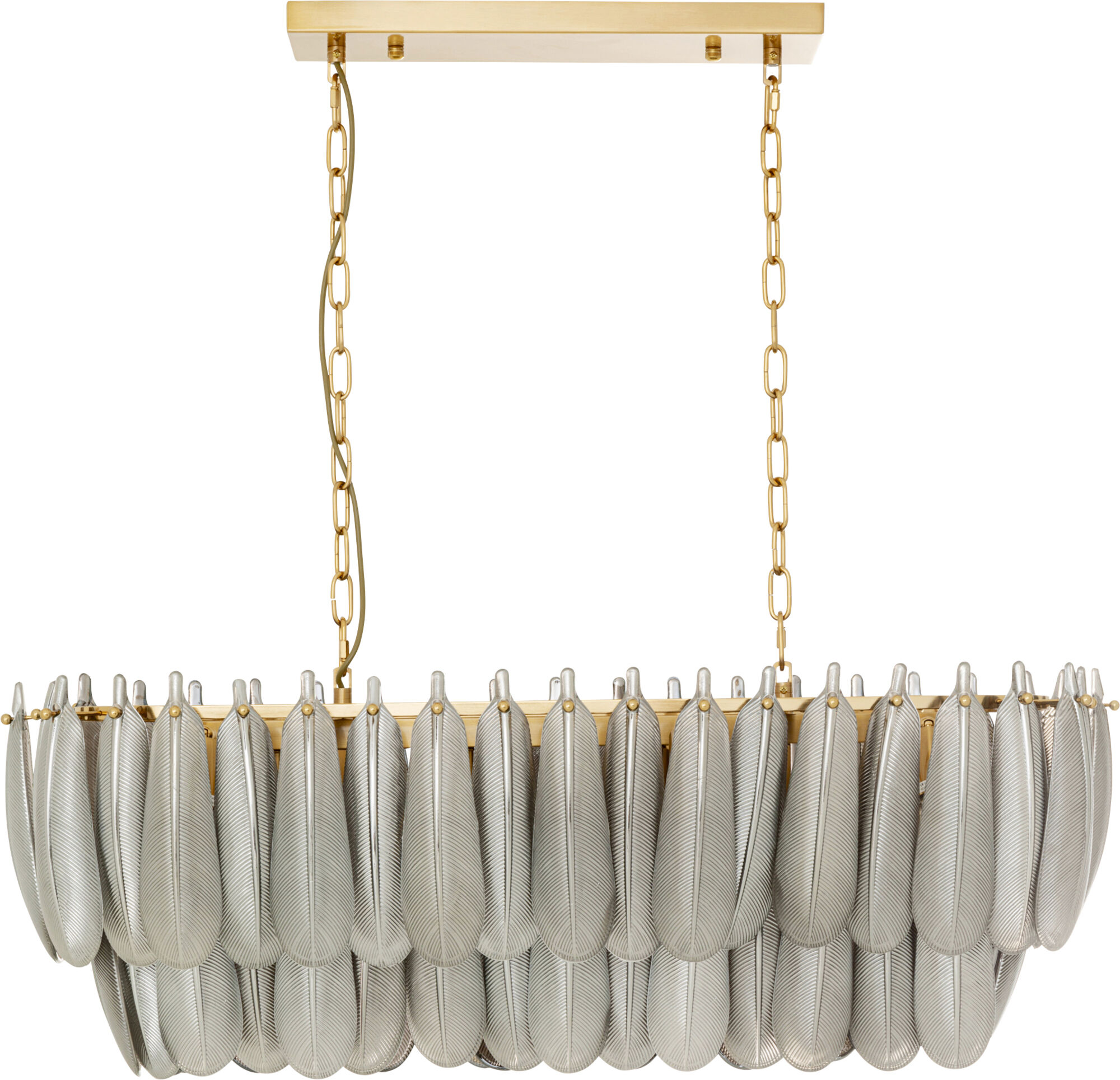 Hängeleuchte Feather Glow 95cm – Grafik-1.