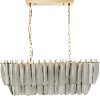 Hängeleuchte Feather Glow 95cm – Grafik-1.