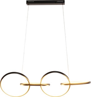 Hängeleuchte Galaxy LED Schwarz 155cm – Grafik-1.