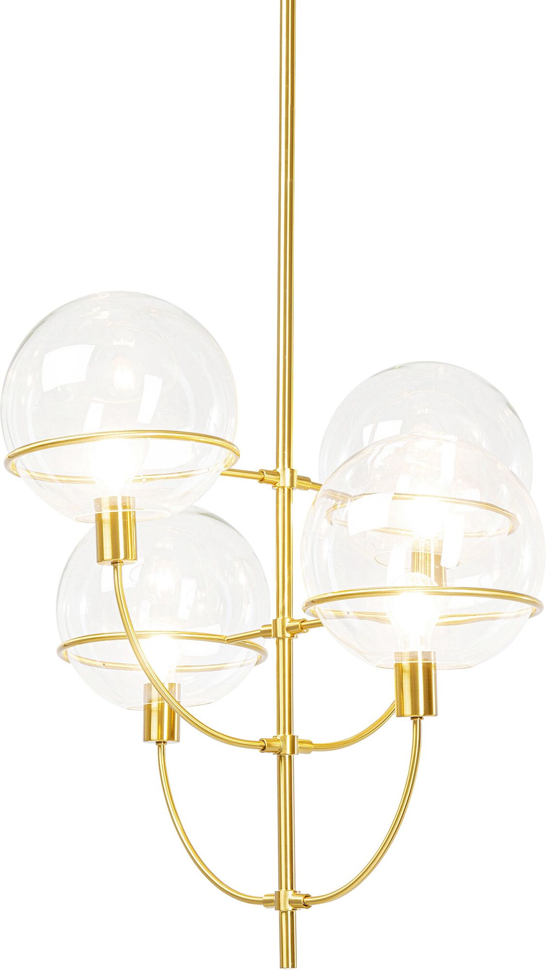 Hängeleuchte Lantern 4er Brass – Grafik-1.