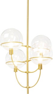 Hängeleuchte Lantern 4er Brass – Grafik-1.