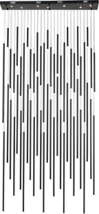 Hängeleuchte Living Vegas Deluxe Schwarz Matt LED – Grafik-1.