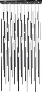 Hängeleuchte Living Vegas Deluxe Schwarz Matt LED – Grafik-1.