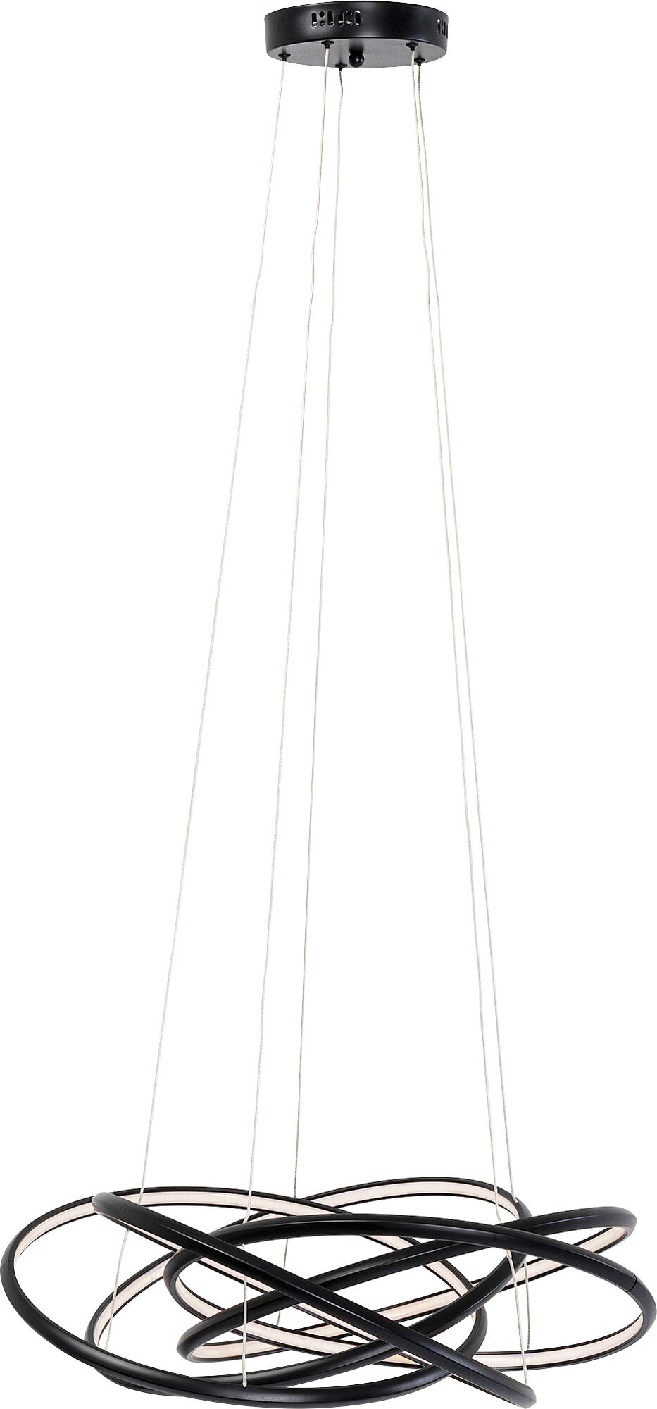 Hängeleuchte Saturn Schwarz Ø72cm – Grafik-1.