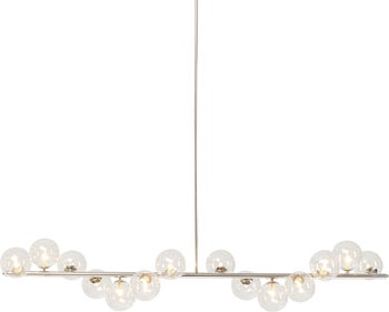 Hängeleuchte Scala Balls Chrome 155cm – Grafik-1.