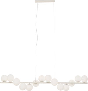 Hängeleuchte Scala Balls Milky Greige 150cm – Grafik-1.