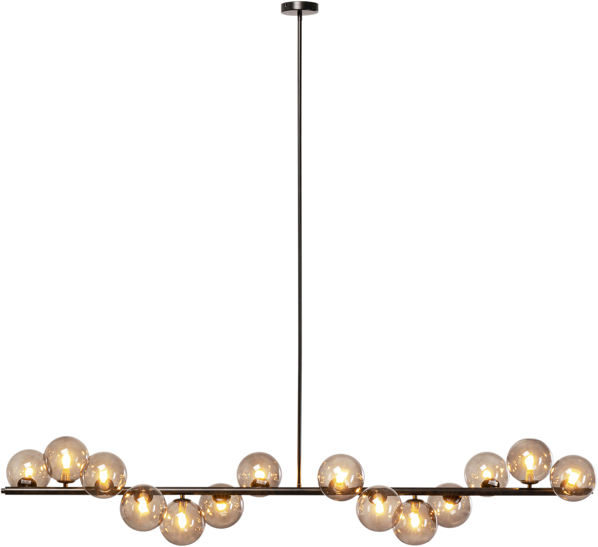 Hängeleuchte Scala Balls Schwarz 155cm – Grafik-1.