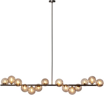 Hängeleuchte Scala Balls Schwarz 155cm – Grafik-1.