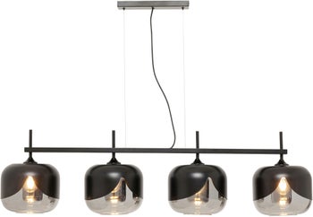 Hängeleuchte Smoke Goblet Quattro Ø25cm – Grafik-1.