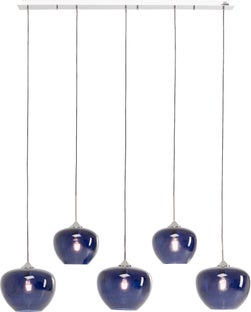 Hängeleuchte Sphere Night Blue Five 160cm – Grafik-1.
