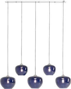 Hängeleuchte Sphere Night Blue Five 160cm – Grafik-1.