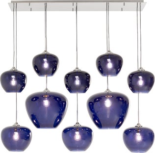 Hängeleuchte Sphere Night Blue Ten 160cm – Grafik-1.