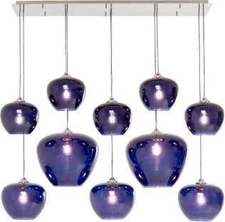 Hängeleuchte Sphere Night Blue Ten 160cm – Grafik-1.