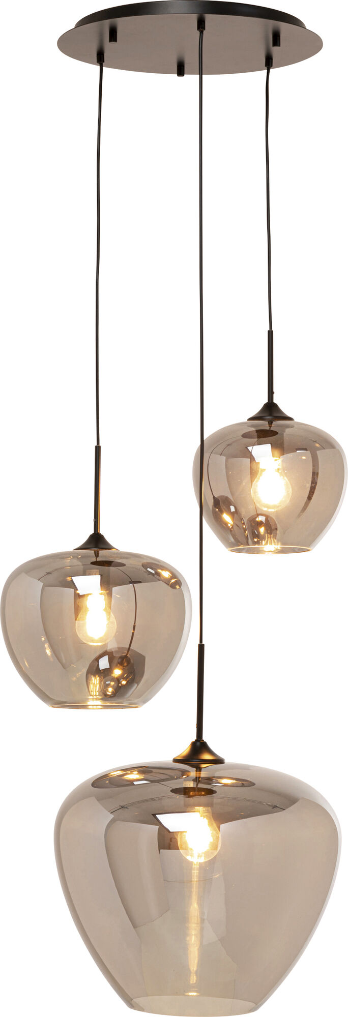 Hängeleuchte Sphere Smoke Ø45cm – Grafik-1.