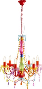 Hängeleuchte Starlight Rainbow 6-Arm – Grafik-1.