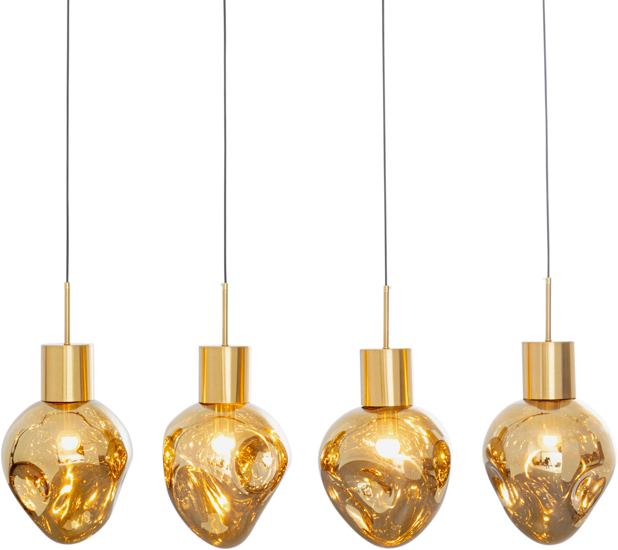 Hängeleuchte Supernova Amber 110cm – Grafik-1.