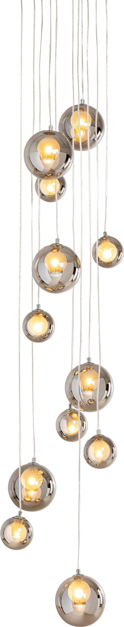 Hängeleuchte Symphony Chrome – Grafik-1.