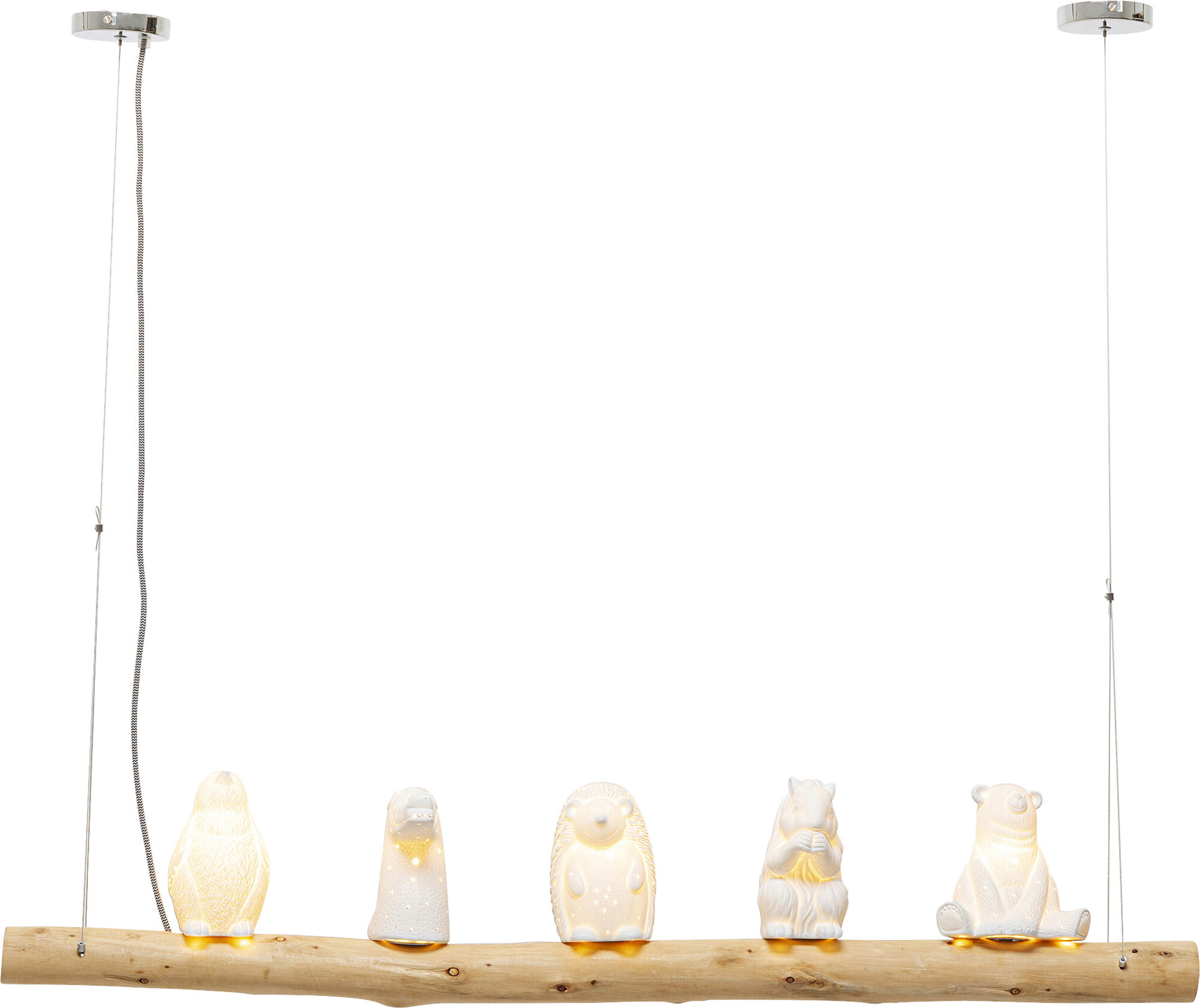 Hängeleuchte Wild Animal 120cm - Einzelstück – Grafik-1.