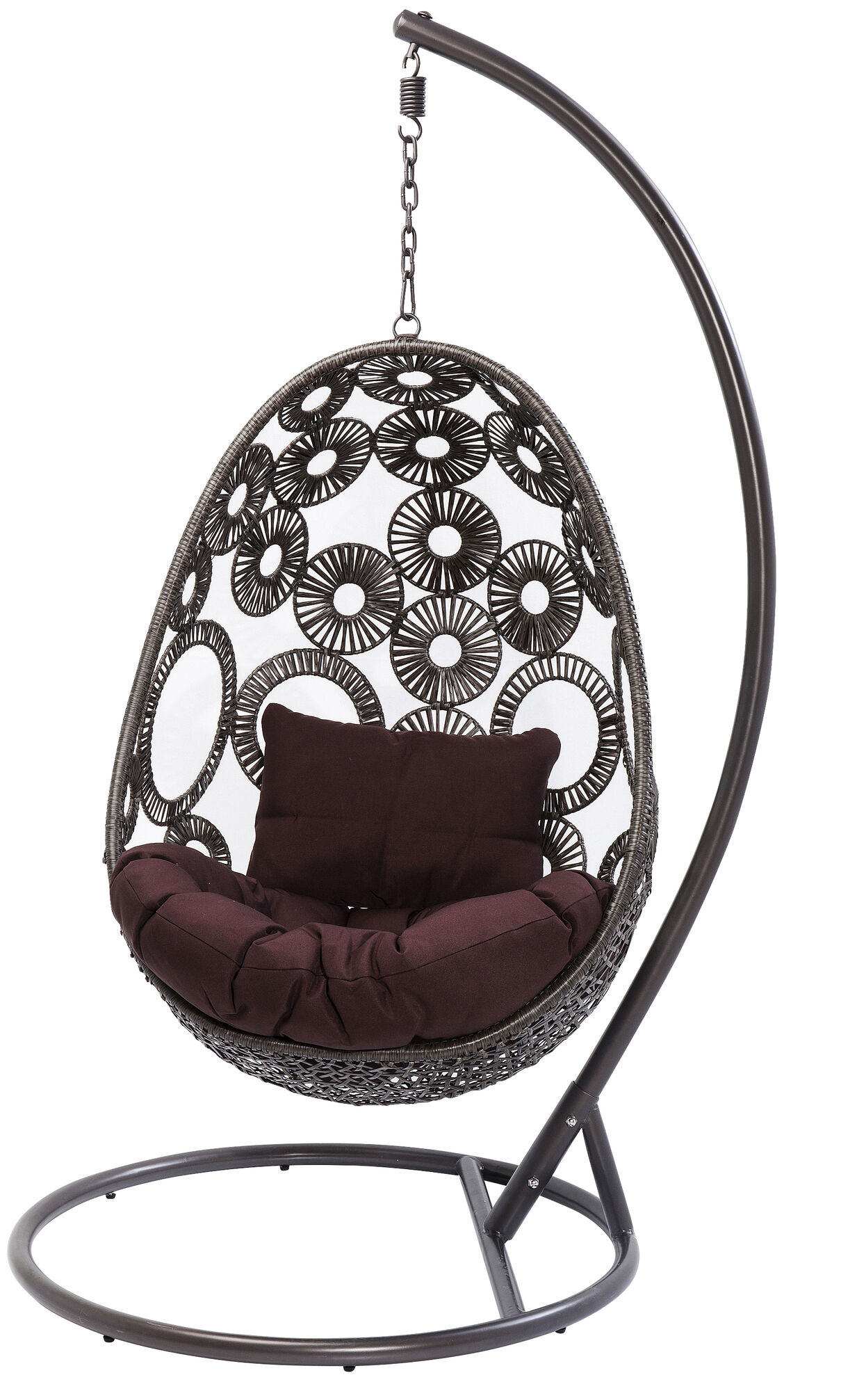 Hängesessel Ibiza Braun – Grafik-1.