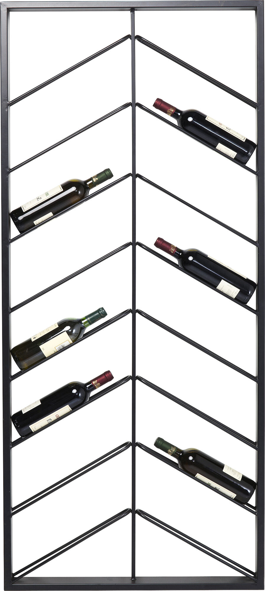 Hängeweinregal Bistro Double 70x160cm – Grafik-1.