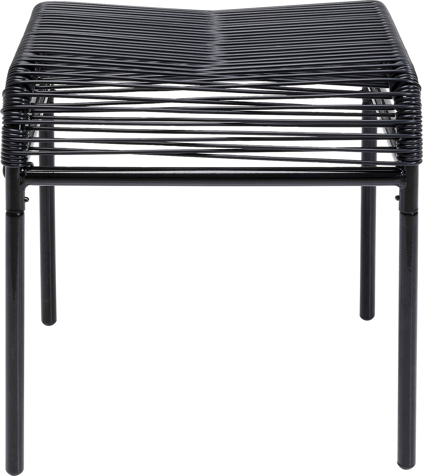 Fußhocker Acapulco Mono Schwarz