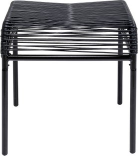 Fußhocker Acapulco Mono Schwarz – Grafik-1.