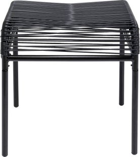 Fußhocker Acapulco Mono Schwarz – Grafik-1.