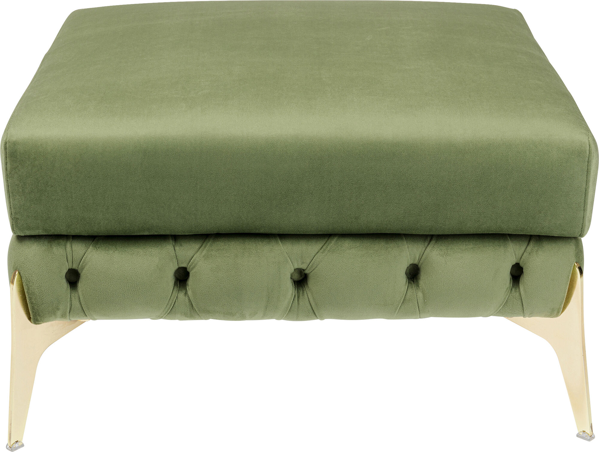 Hocker Bellissima Velvet Grün 80 – Grafik-1.
