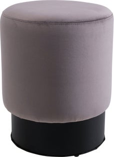 Hocker Cherry Astoria Grau Ø36cm Limited - Einzelstück – Grafik-1.