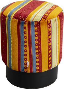 Hocker Cherry Very British Black Ø36cm – Grafik-1.