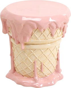Hocker Ice Cream Pink Ø37cm – Grafik-1.