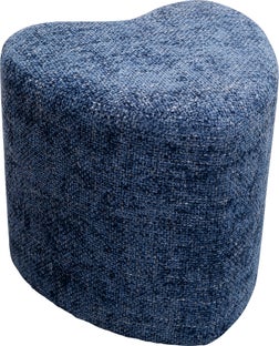 Hocker Lovely Blau 36x34cm – Grafik-1.