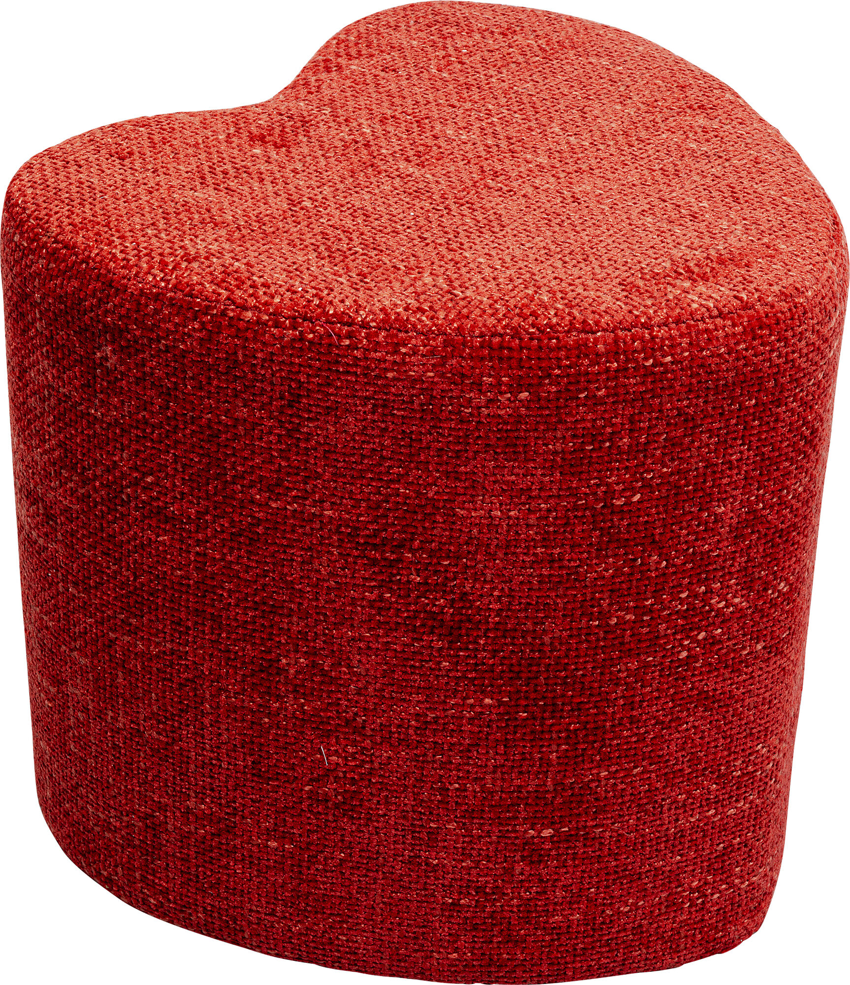 Hocker Lovely Rot 36x34cm – Grafik-1.