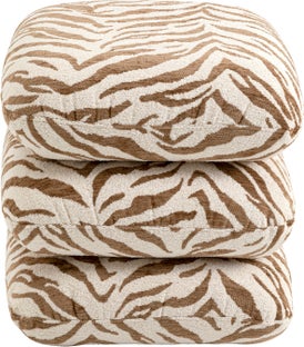 Hocker Pepino Tiger Braun 45x45cm – Grafik-1.