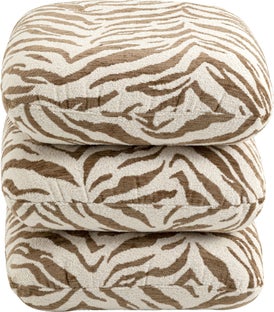 Hocker Pepino Tiger Braun 45x45cm – Grafik-1.