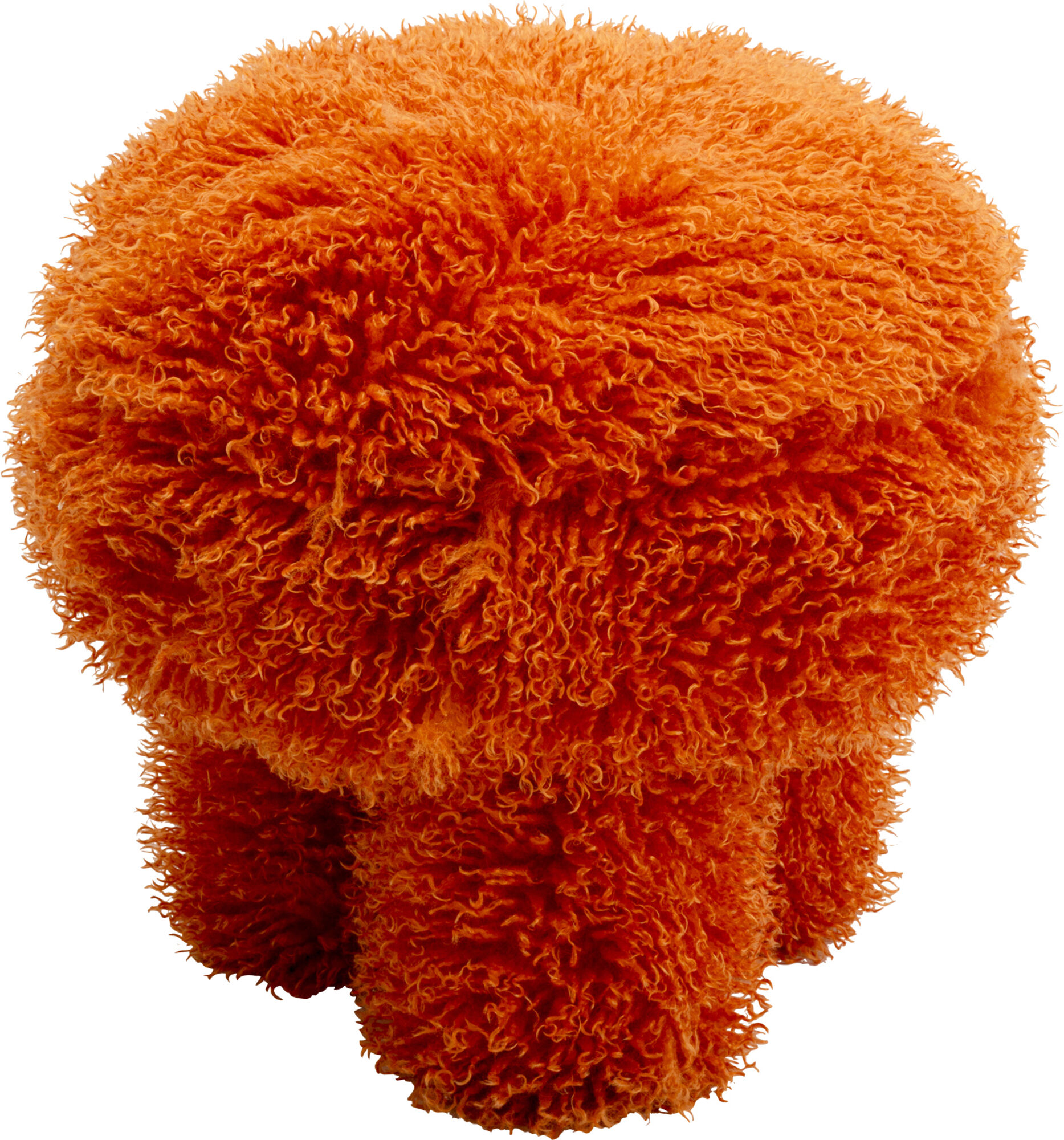 Hocker Plushy Orange – Grafik-1.