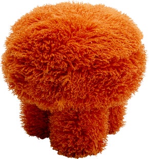 Hocker Plushy Orange – Grafik-1.