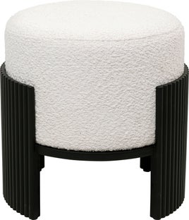 Hocker Samu Schwarz Ø43cm – Grafik-1.