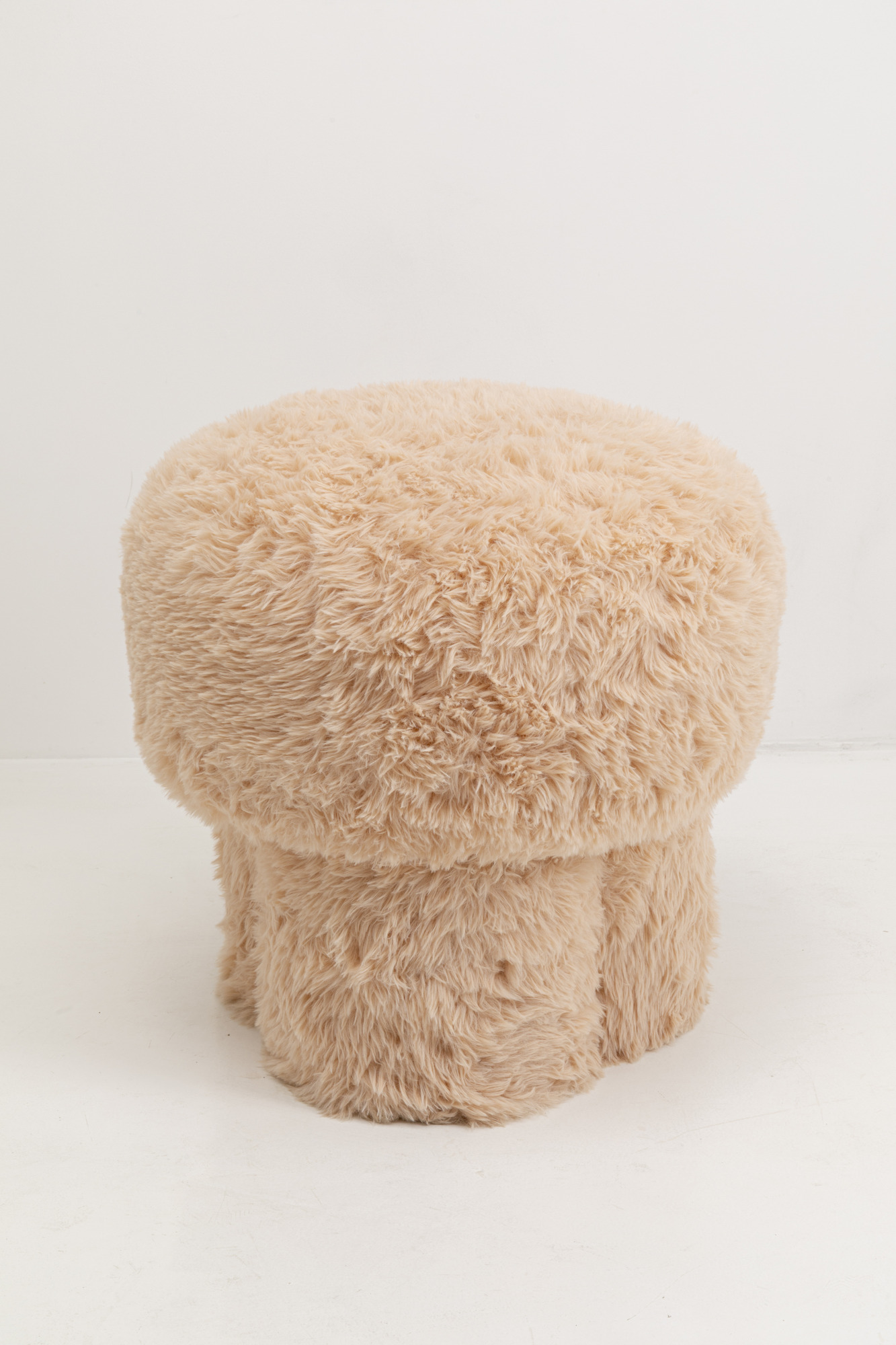 Hocker Softy Beige Ø49cm