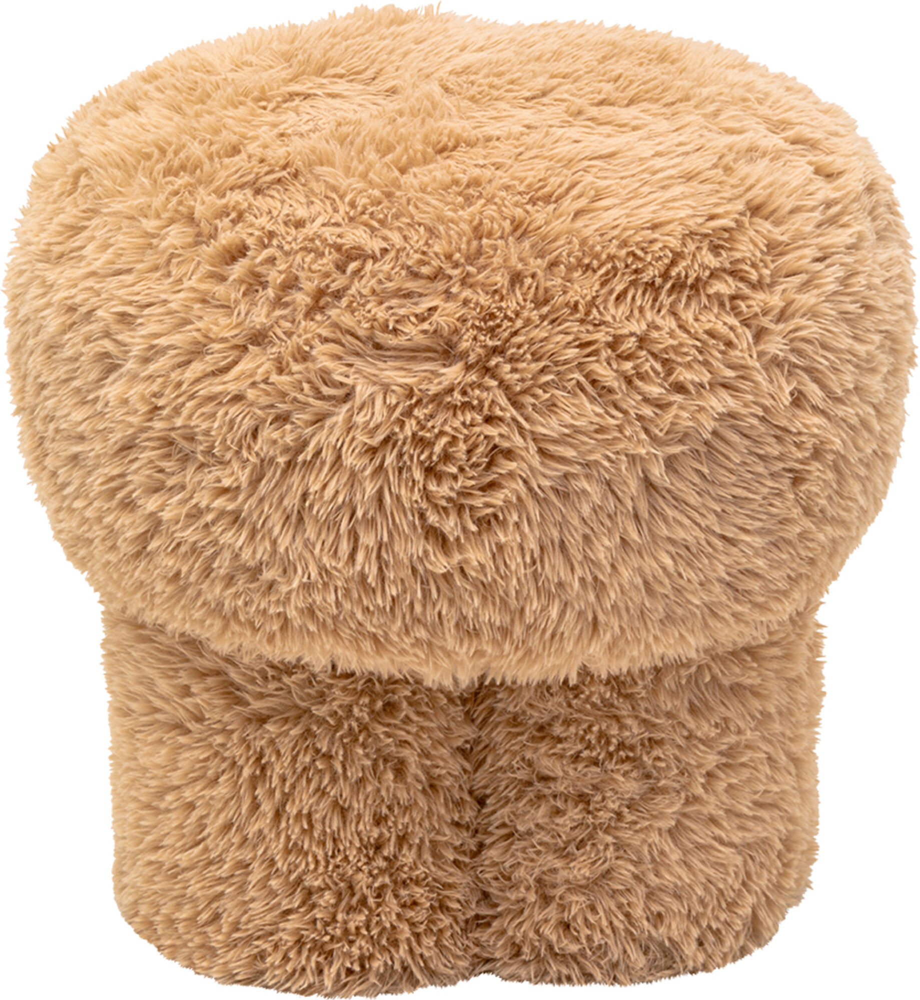 Hocker Softy Beige Ø49cm – Grafik-1.
