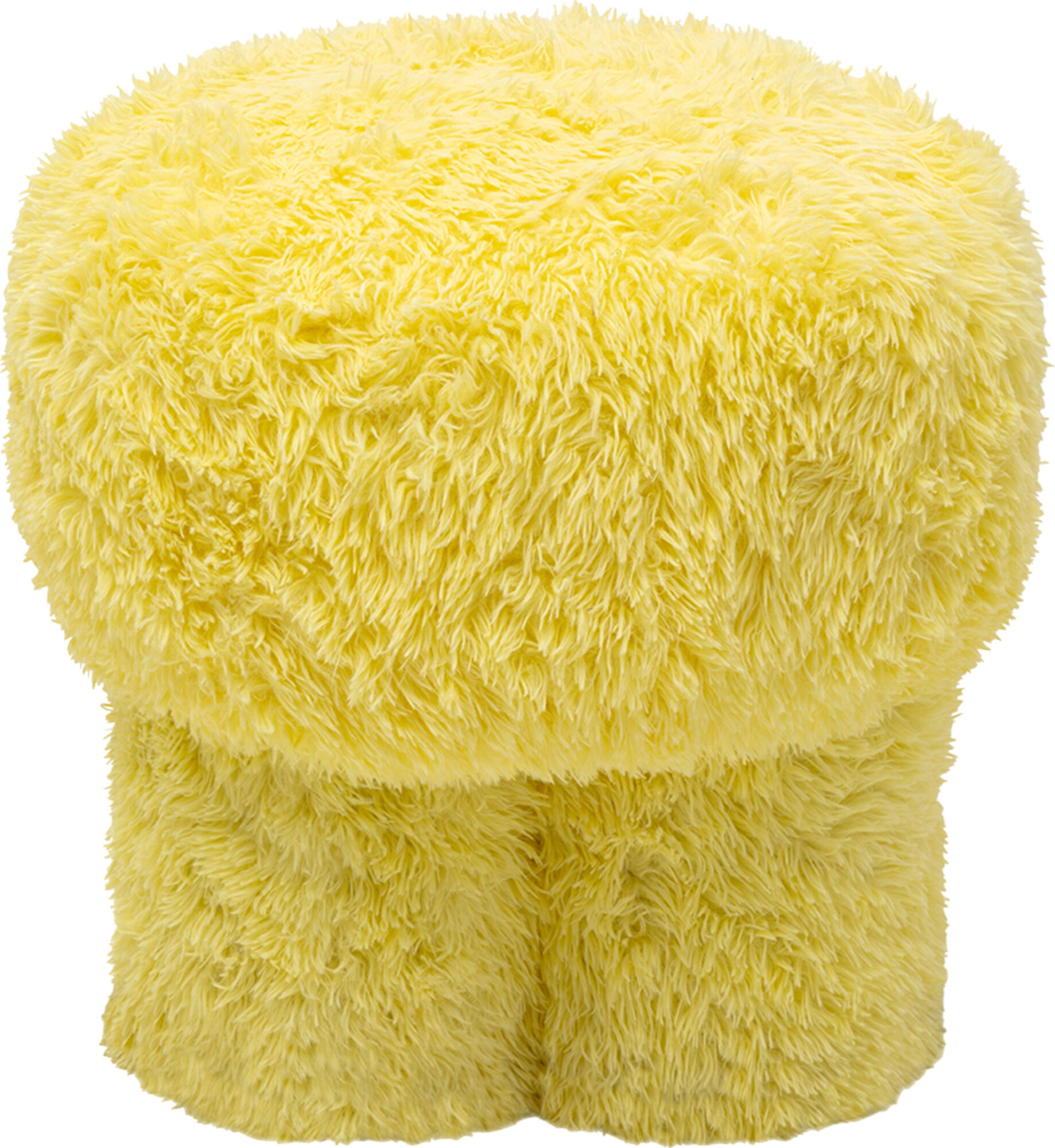 Hocker Softy Gelb Ø49cm – Grafik-1.